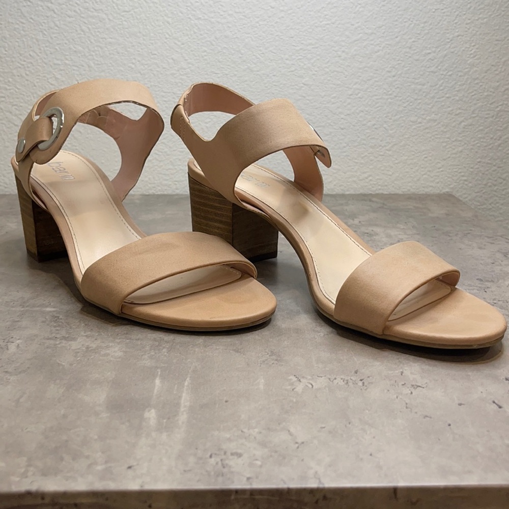 BAR III Block Heel Sandals